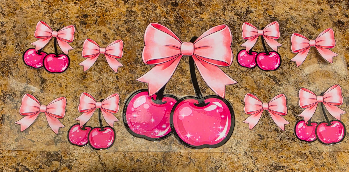 pink cherries