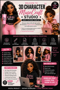 3D Character MuseCraft Studio | Character Prompt Generator