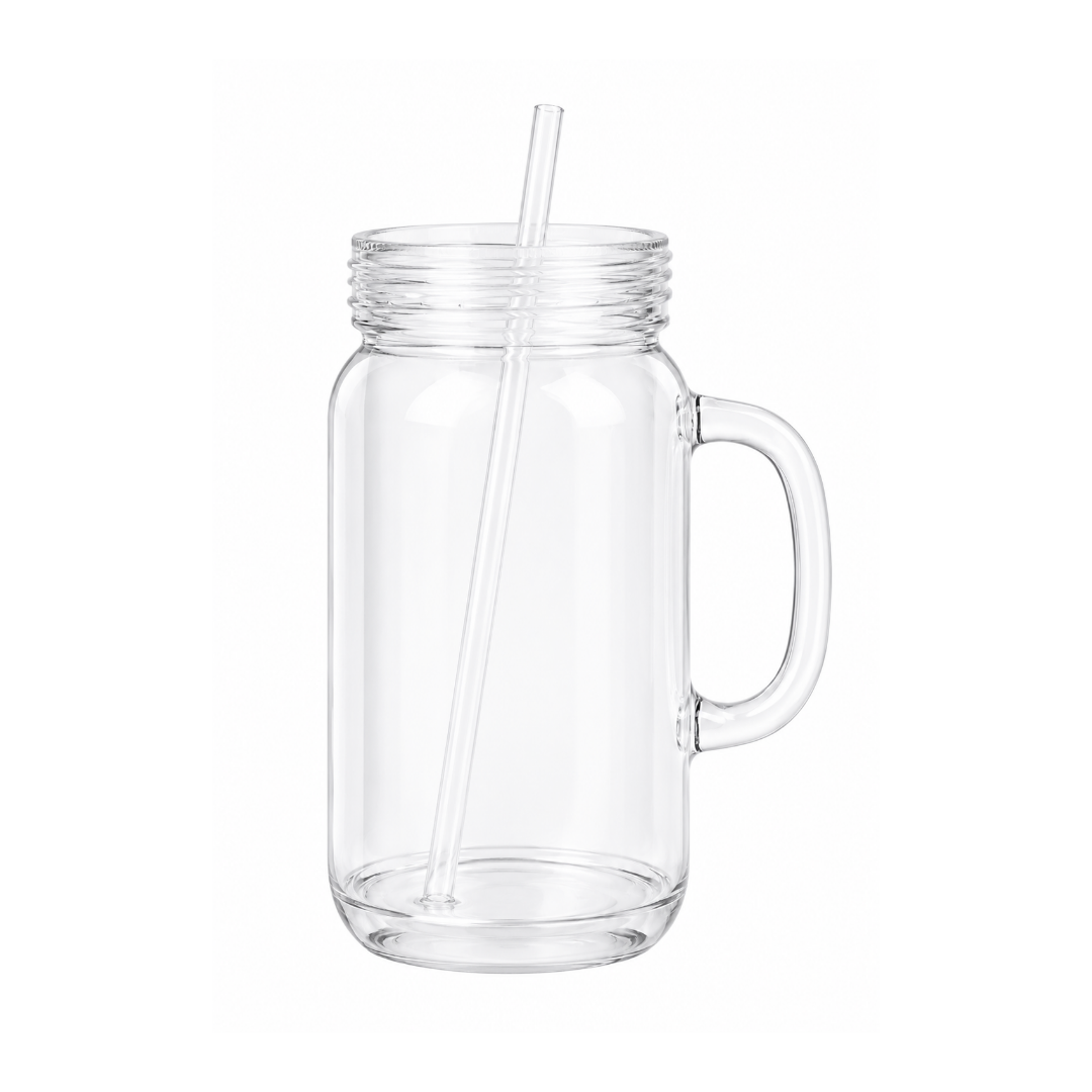 Mason Jar Snow Globe Tumbler